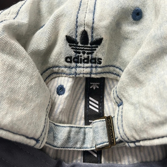 Adidas washed faded denim cap - Picture 7 of 10